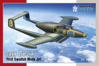 Special Hobby 1/72 SAAB J/A-21R 'First Swedish Made Jet'