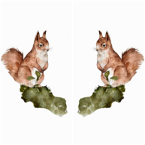2kpl Oravat-silityskuva mini