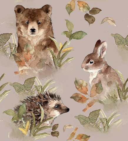 Nallen kaverit -trikoo, beige
