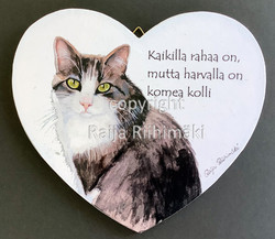 Vanerisydän kirjava kotikissa, 