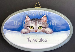 Tervetuloa kyltti