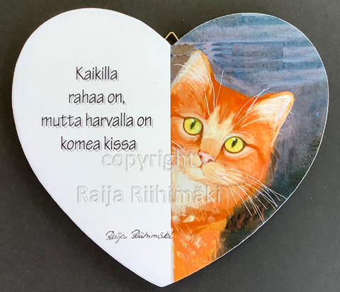 Vanerisydän punainen kissa, 