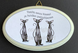 Ovikyltti kissojen palvelija, itämaiset