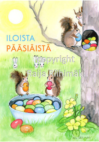 Pääsiäiskortti