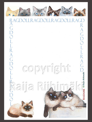 Lehtiö Ragdollkissat
