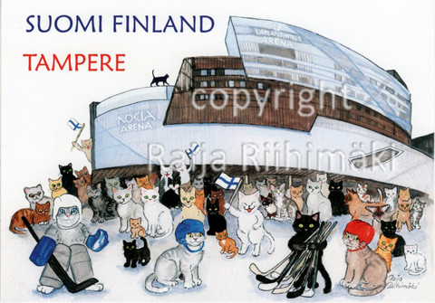 Tampere- postikortti / Areena