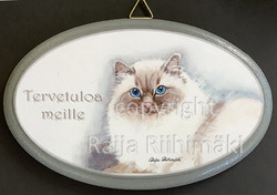 Tervetuloa kyltti
