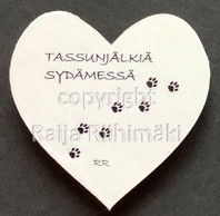 Kissamagneetti sydän nro 16