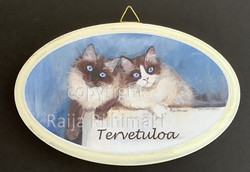 Tervetuloa kyltti,  Ragdollit