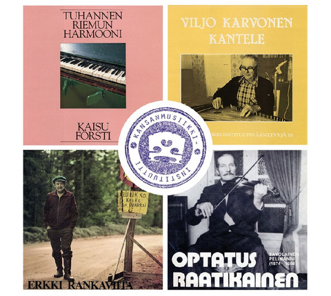 Kansanmusiikki-instituutin levyaarteita (4 CD)
