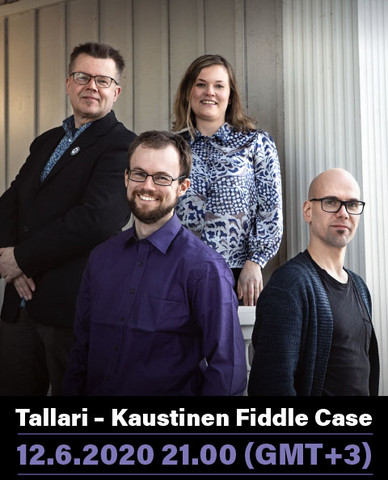CONCERT TICKET (streaming): Tallari – Kaustinen Fiddle Case  12.6.2020 21.00 (GMT+3)