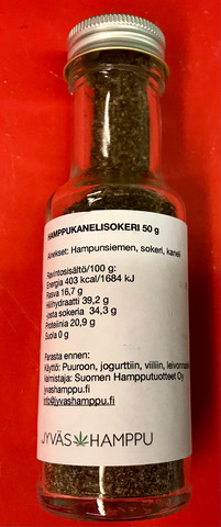 Hamppukanelisokeri 50 g