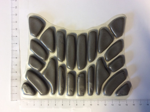 Throat area pad