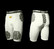 Pants with hip, tailbone and thigh protection