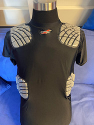 Jersey with rib and  shoulder protection