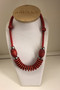 K 23 Aarikka Kehäkukka necklace red