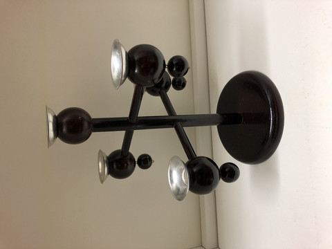 Aarikka Kuusipuu candlestick, brown