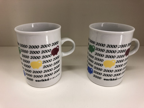 G7 Aarikka Millenium mug 2 kpl