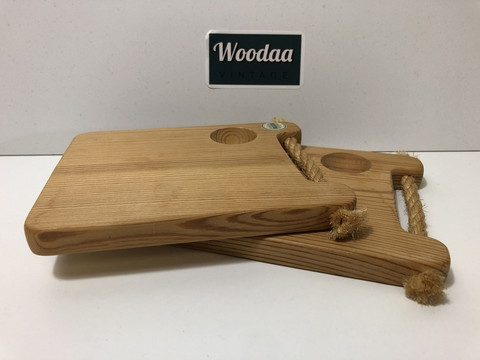 R5 Wooden breakfast trays 2 pcs