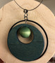 K 101 Aarikka Hitti necklace 44cm green