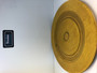 D14 Yellow wooden plate Tailio Desing