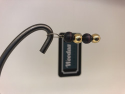x9 Aarikkas odd earring purple/gold