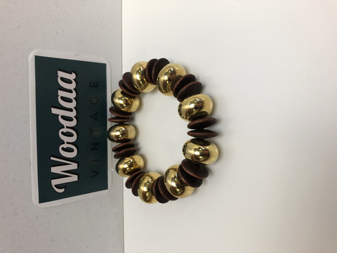 P36 Aarikka bracelet gold/brown