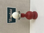 H106 Aarikan Pikkiriikkinen-kynttilänjalka punainen