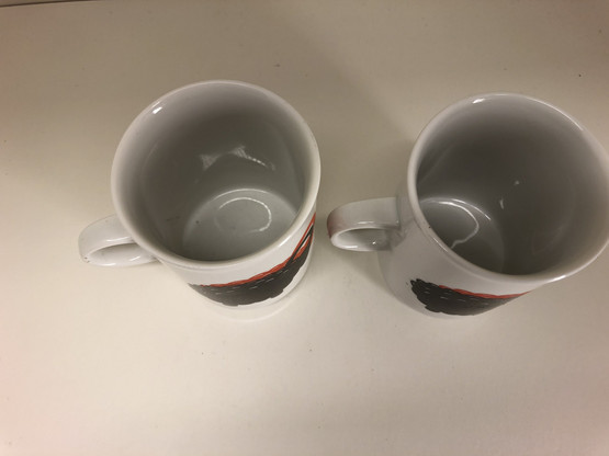 G10 Aarikka Pässit mukit 2kpl musta/oranssi