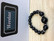 P7 Aarikka bracelet in black / chrome