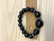 P7 Aarikka bracelet in black / chrome