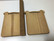 R5 Wooden breakfast trays 2 pcs