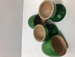 Y2 Aarikka Tipunen green egg cups 2pcs