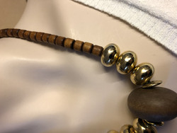 K 105 Aarikka brown gold necklace