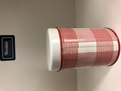 J7 Aarikka Ruudut peltipurkki pienempi