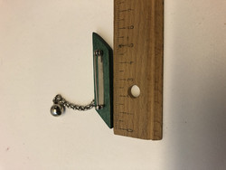 B104 Aarikkas turquoise brooch