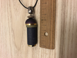 K 145 Aarikkas dark blue necklace