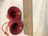 C10 Aarikan punaiset joulukellot 6cm