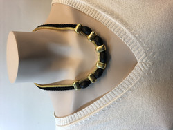 K156 Aarikkas necklace gold/black
