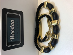 K156 Aarikkas necklace gold/black