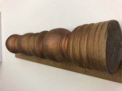 H32 wooden candlestick