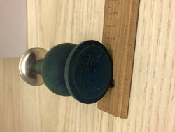 H17 Aarikan Pikkiriikkinen candlestick in turquoise