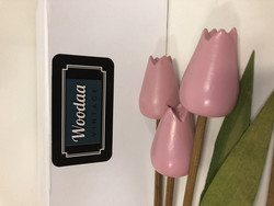 F112 pinkit tulppaanit 3kpl