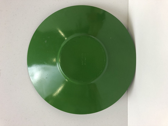 D5 Aarikkas green metal plate
