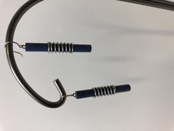 E147 Aarikkas blue earrings