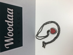 K188 Aarikka Evita necklace red