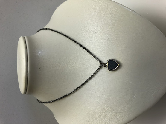 K189 Aarikka Evita necklace Blue