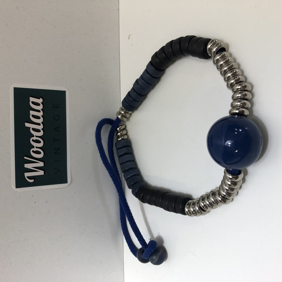 K194 Aarikkas necklace, blue