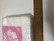 N104 Pink flower napkin