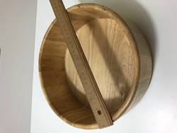 R17 Big wooden bowl